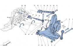 Ferrari F12, California T rh rear hub carrier 294851 No21