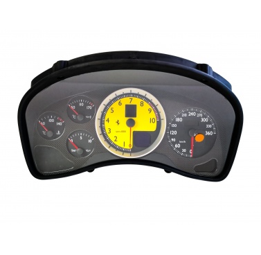 Ferrari 430 SPIDER Tacho Tachometer Karbon Gelb CARBON YELLOW COMPLETE INSTRUMENT BOARD 230363