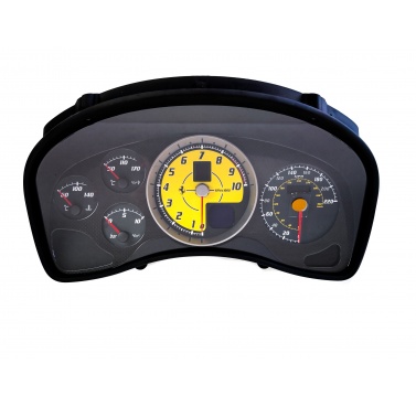 Ferrari 430 SPIDER Tacho Tachometer Karbon Gelb USA CARBON YELLOW COMPLETE INSTRUMENT BOARD FOR USA 230363