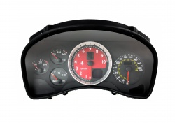 Ferrari 430 Scuderia Tacho Tachometer Rosso USA ROSSO COMPLETE INSTRUMENT BOARD FOR USA 245051