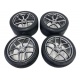 Ferrari F12 set of wheels, rims 20'' diamond cut 294827, 294831