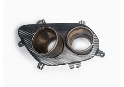 Ferrari 812 Superfast Auspuffblende Endrohre Grille RH TAILPIPES WITH MESH 88768600