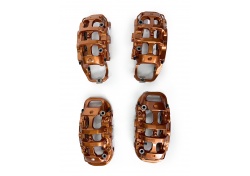 Ferrari F8 Tributo Spider Bremssattel SET vorne hinten 4 Bremss&auml;ttel goldene Farbe