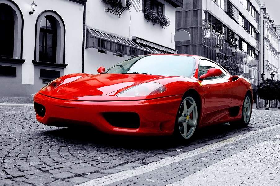 Red Ferrari