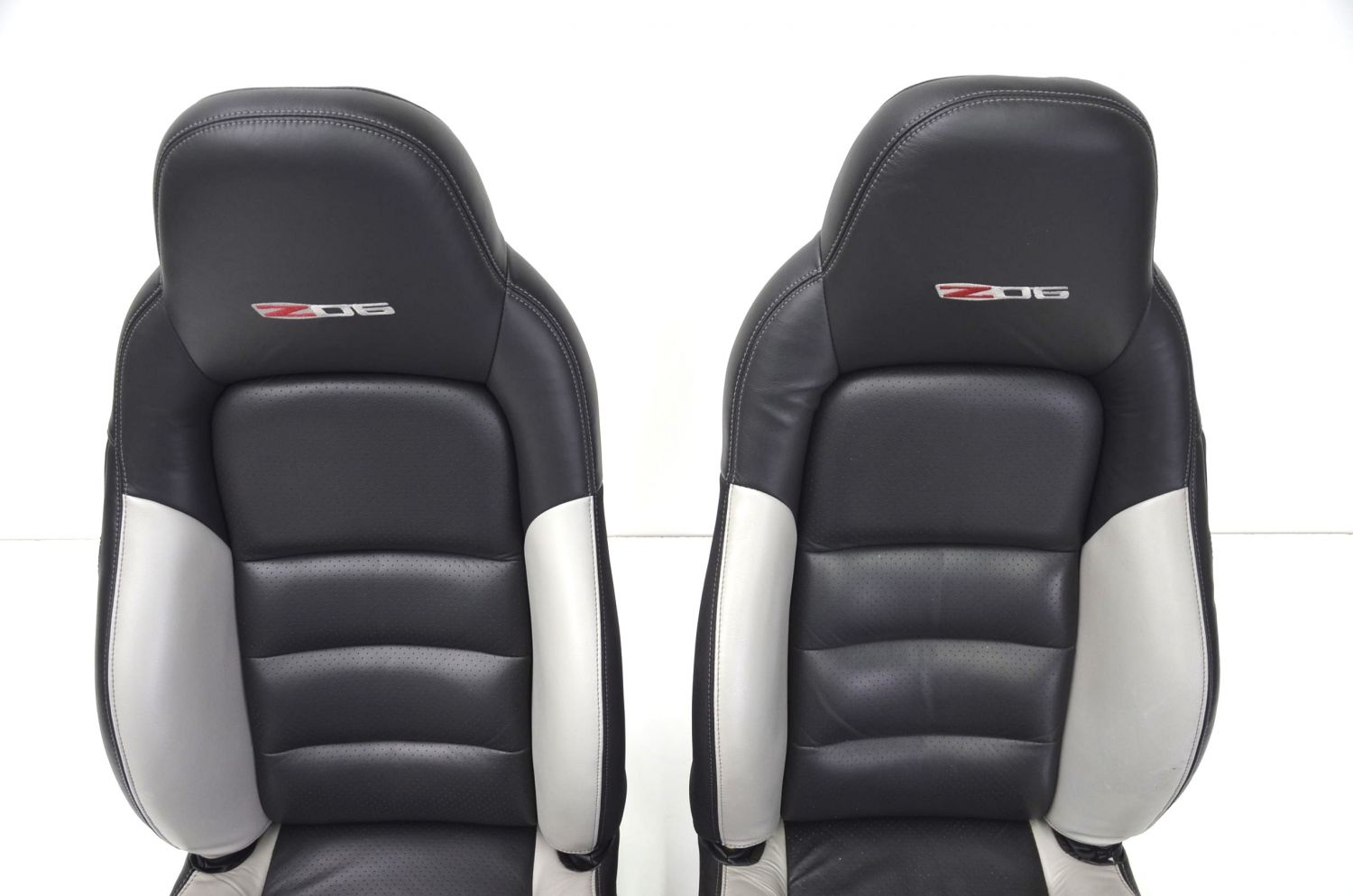 Corvette C6 Z06 Seats Leather Bicolour Leather Seats eBay